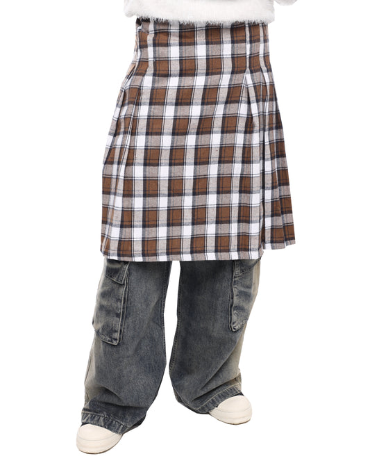 Not So Scottish Plaid Skirt