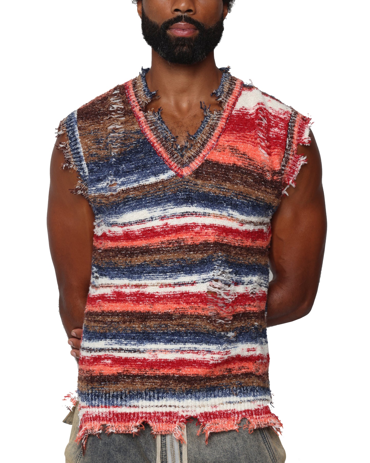 DTLA Distressed Knit