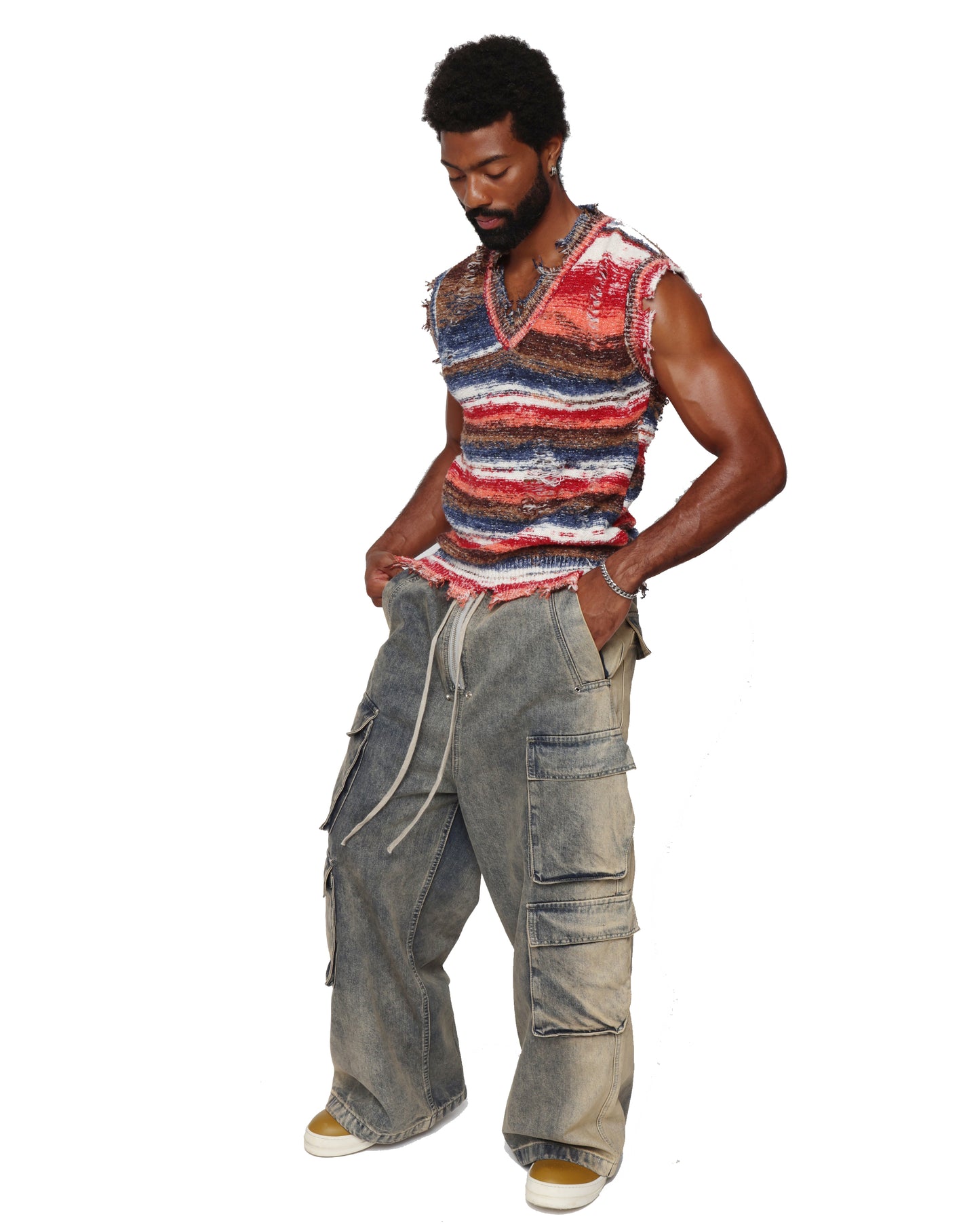 DTLA Distressed Knit