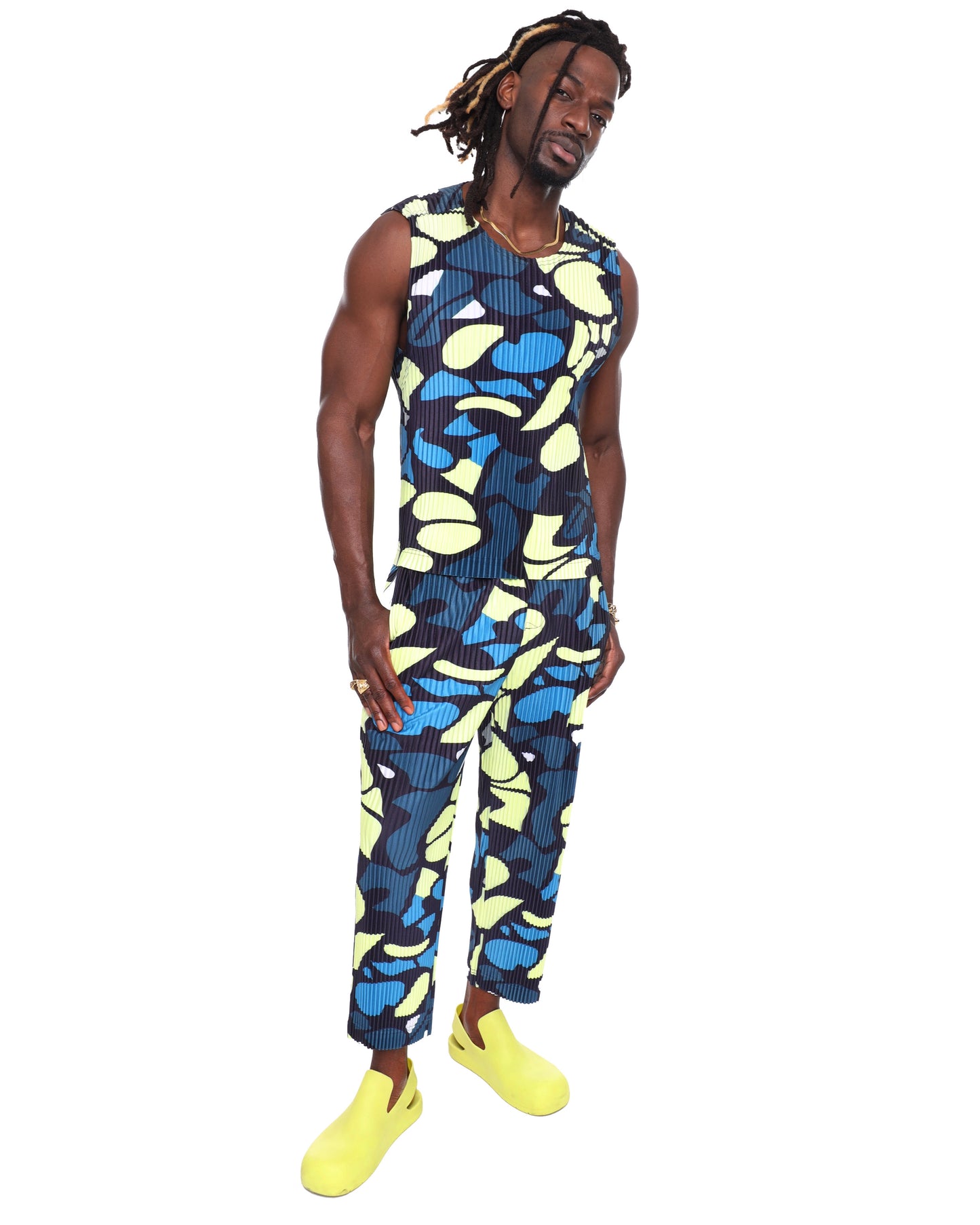 Pear Pleated Pant