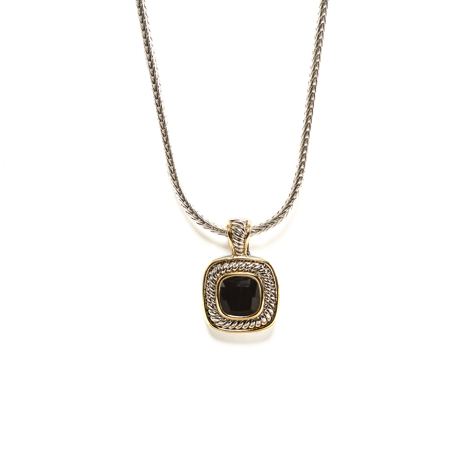 Stone Square Necklace