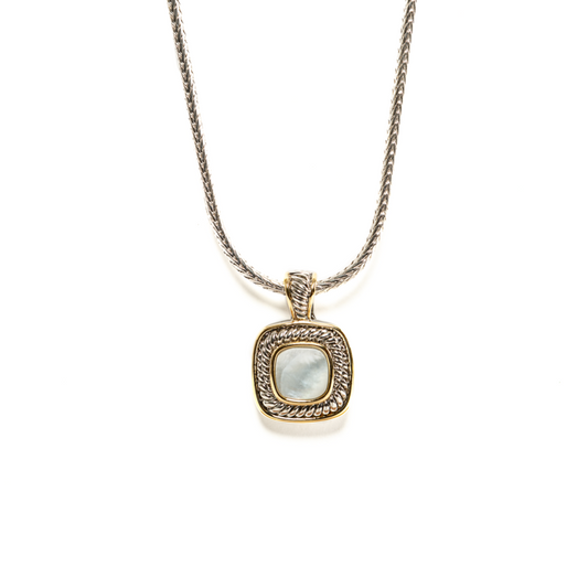 Stone Square Necklace