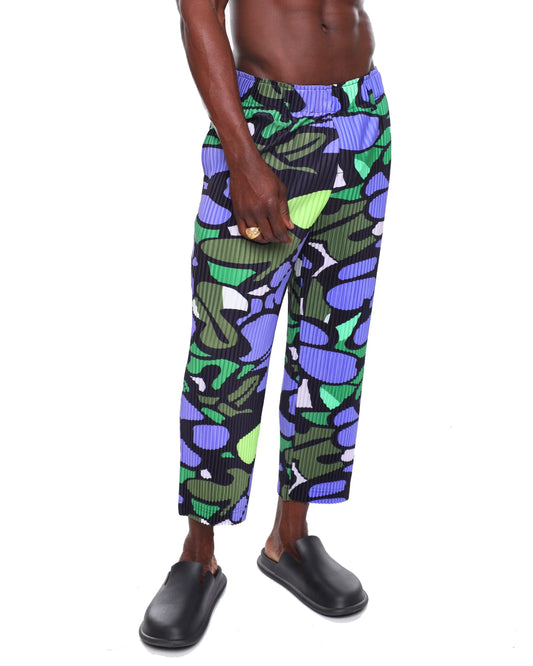 Grape Pleated Pant